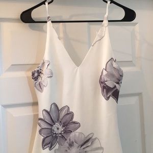 NWT White Floral Dress